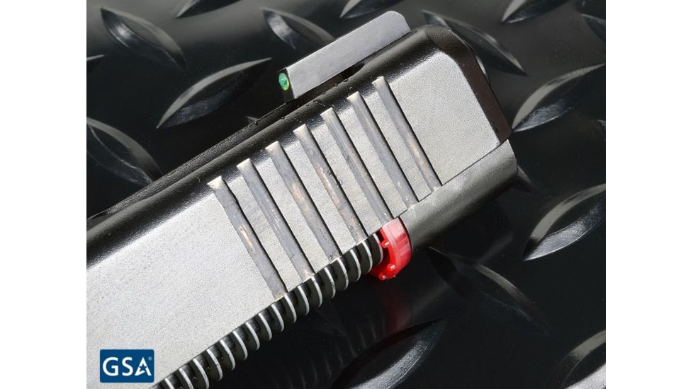 Strike Industries SI-Shock Buffer For Glock, Black/Red SI-GSB