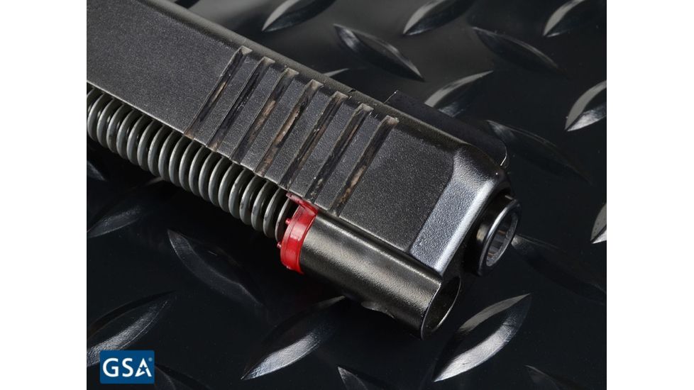 Strike Industries SI-Shock Buffer For Glock, Black/Red SI-GSB