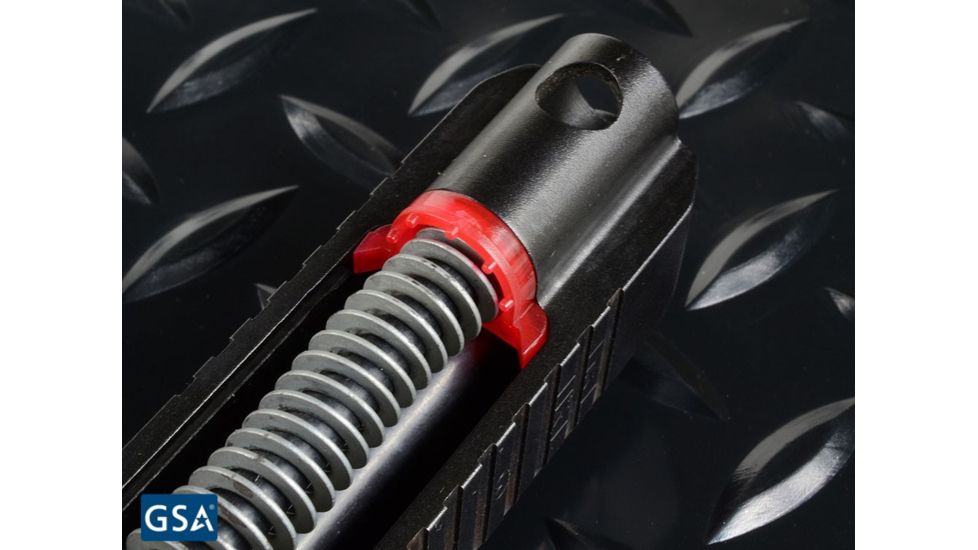 Strike Industries SI-Shock Buffer For Glock, Black/Red SI-GSB