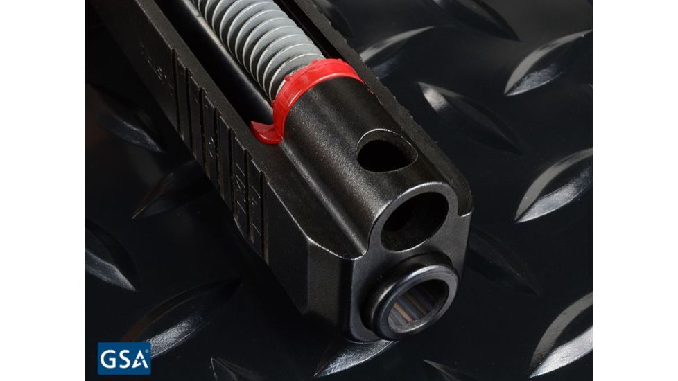 Strike Industries SI-Shock Buffer For Glock, Black/Red SI-GSB