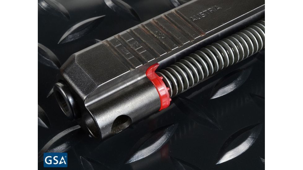 Strike Industries SI-Shock Buffer For Glock, Black/Red SI-GSB