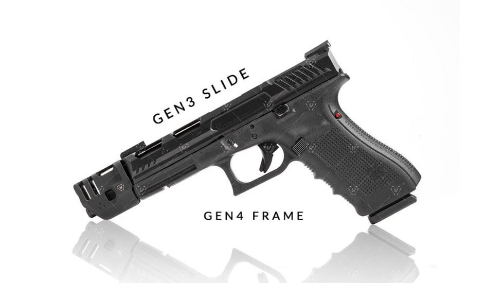 Strike Industries Slide Adapter Plate G-SAP for Glock Gen3 to Gen4, Black, One Size, SI-G-SAP-MDC