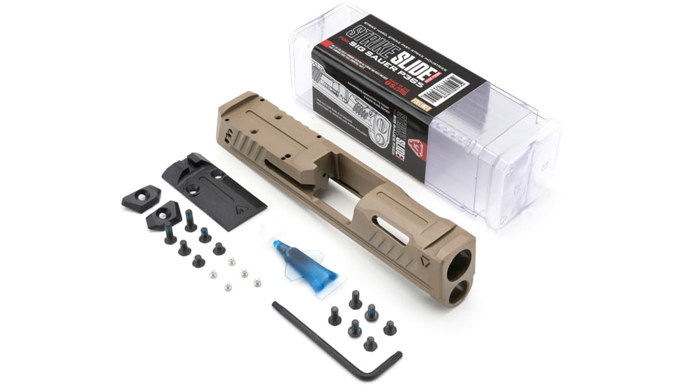Strike Industries Slide for Sig Sauer P365, FDE, SI-P365-SLIDE-FDE