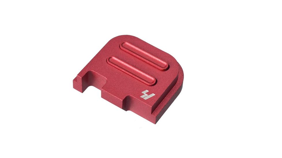 Strike Industries Slide plate for Glock G43 V2, Red SI-GSP-G43-V2-RED