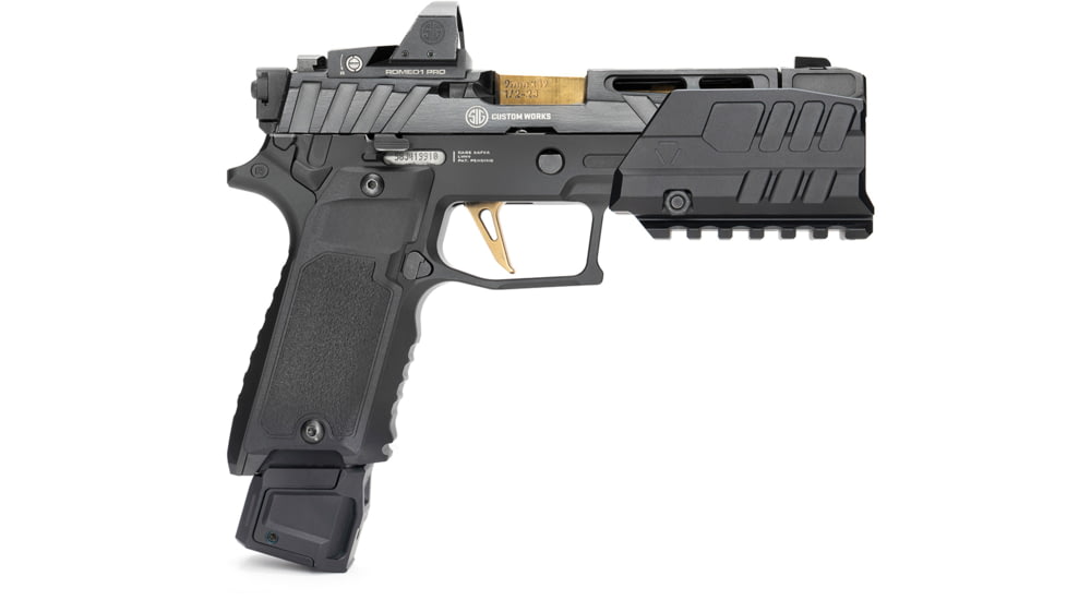 Strike Industries SMC Alpha MKII Grip Module, P320, Black, SI-SMC-A-P320-S-V2-GM-BK
