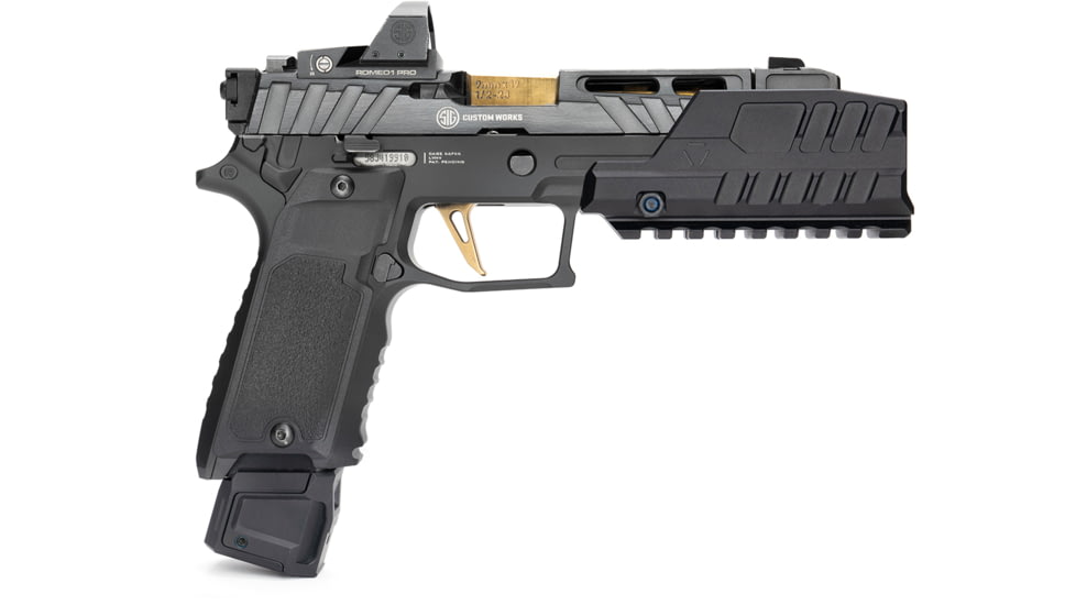 Strike Industries SMC Alpha MKII Grip Module, P320, Black, SI-SMC-A-P320-S-V2-GM-BK