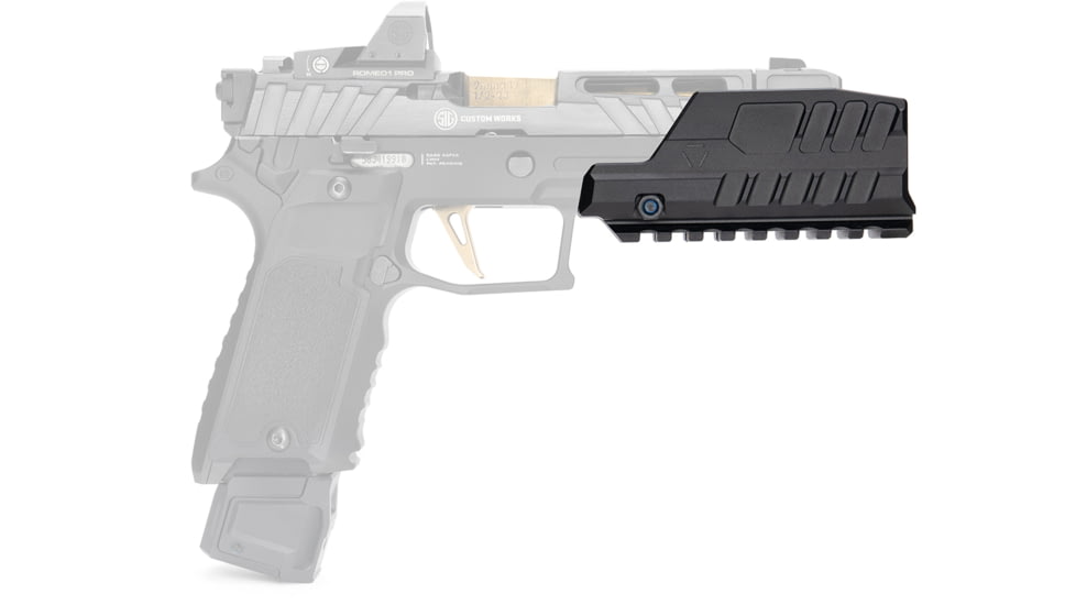 Strike Industries SMC Alpha MKII Grip Module, P320, Black, SI-SMC-A-P320-S-V2-GM-BK