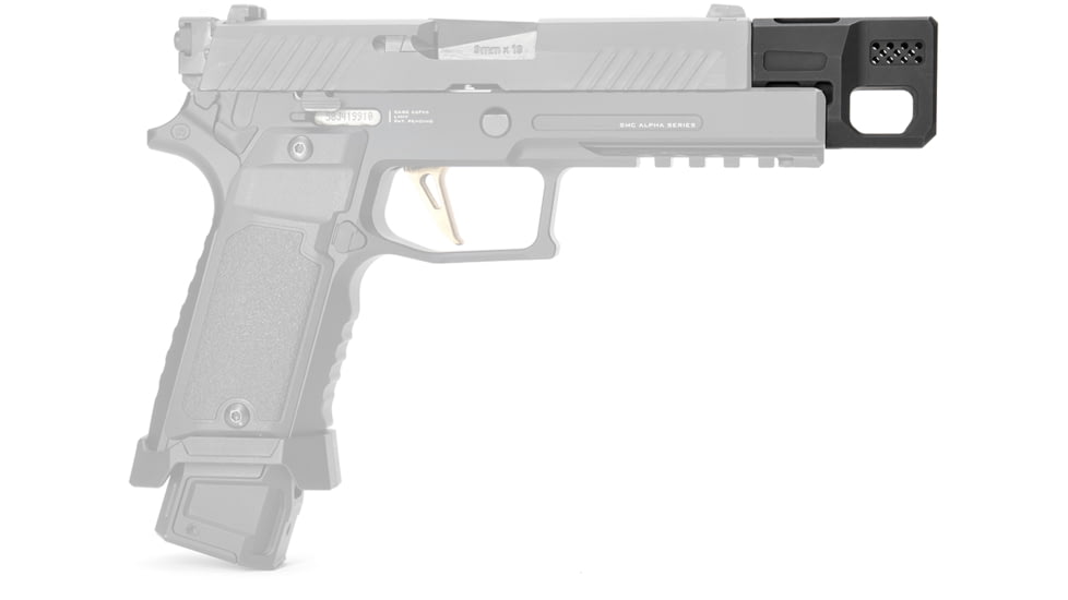 Strike Industries SMC Alpha MKII Grip Module, P320, Black, SI-SMC-A-P320-S-V2-GM-BK