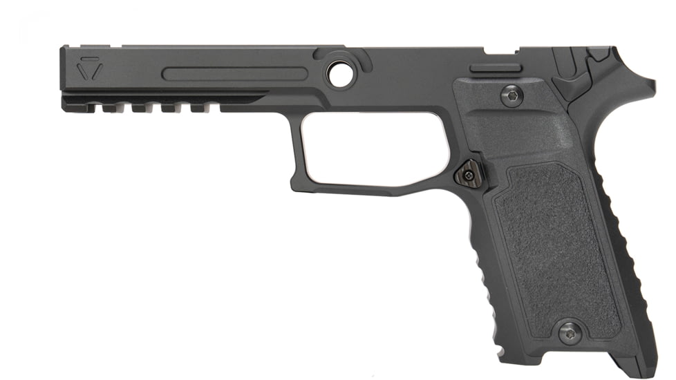 Strike Industries SMC Alpha MKII Grip Module, P320, Black, SI-SMC-A-P320-S-V2-GM-BK