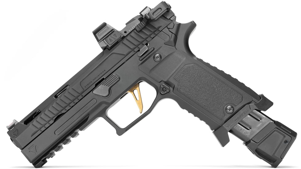 Strike Industries SMC Alpha MKII Grip Module, P320, Black, SI-SMC-A-P320-S-V2-GM-BK