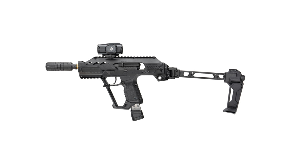 Strike Industries SMC Charlie Extended Charging Handle, SIG P320, Black, 0, SI-SMC-C-P320-EXT-CH