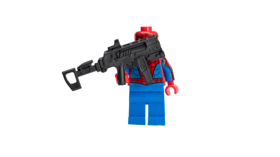 Strike Industries SMC for LEGO Minifigure Keychain, Black, One Size, SI-SMC-A-Key