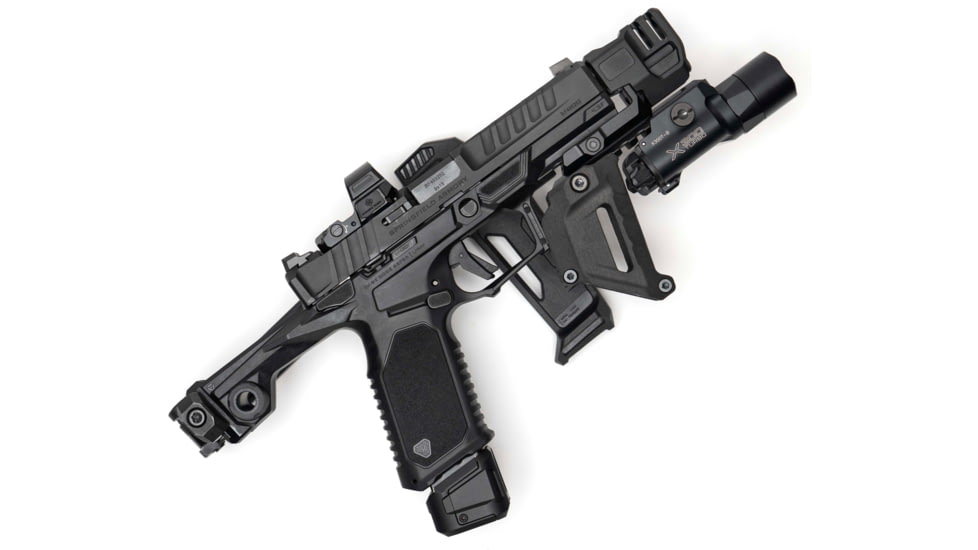 Strike Industries SMC Springfield Armory Echelon 4.5in Bravo Chassis, Black, SI-SMC-B-SAE-4.5-BK