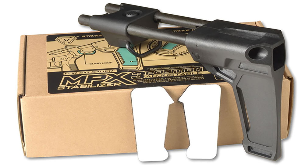 Strike Industries Stabilizer for Sig MPX/MCX, Black, One Size, SI-STAB-MPX/MCX