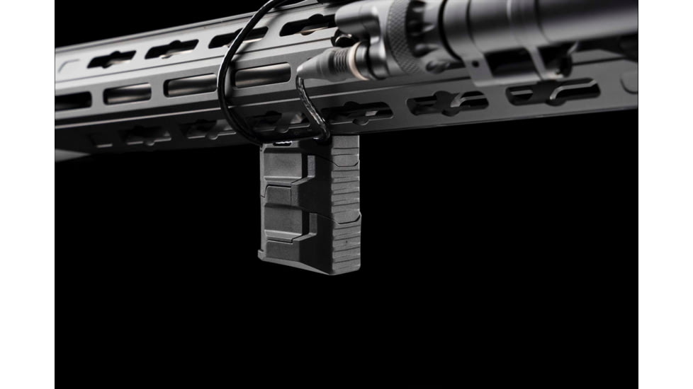 Strike Industries Stacked Angled Grip Extension Compatible w/M-LOK Slots, Black, SI-AR-CMS-SAF-EXT