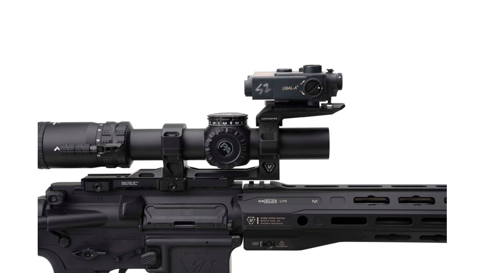 Strike Industries Strike ASM Ring Cap Multi-Optic Mount System, Black, SI-STRIKE-ASM-OM