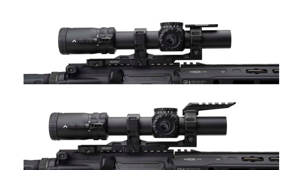 Strike Industries Strike ASM Ring Cap Multi-Optic Mount System, Black, SI-STRIKE-ASM-OM