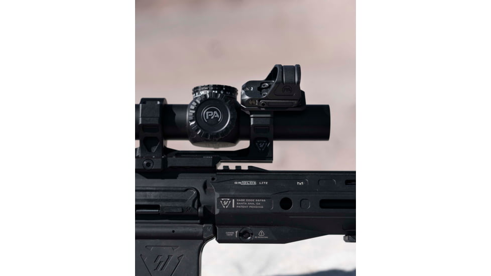 Strike Industries ASM Ring Cap Multi-Optic Mount System, Black, One Size, SI-STRIKE-ASM-OM