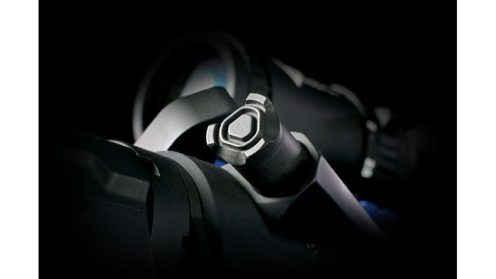 Strike Industries Strike Forward Assist Lightweight Low Profile Aluminum Construction, Black, SI-AR-S-FA-BK