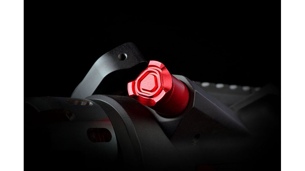 Strike Industries Strike Forward Assist Lightweight Low Profile Aluminum Construction, Red, SI-AR-S-FA-RED