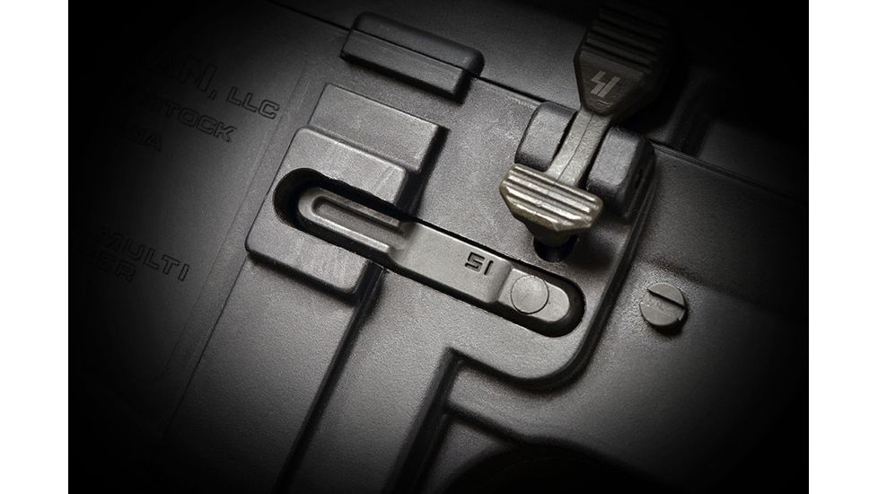 Strike Industries AR Enhanced Lower Receiver Parts less Trigger,Hammer&amp; Disconnect, BLACK, NSN N, SI-AR-E-LRPLT