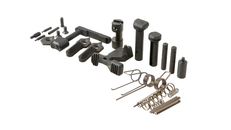 Strike Industries AR Enhanced Lower Receiver Parts less Trigger,Hammer&amp; Disconnect, BLACK, NSN N, SI-AR-E-LRPLT