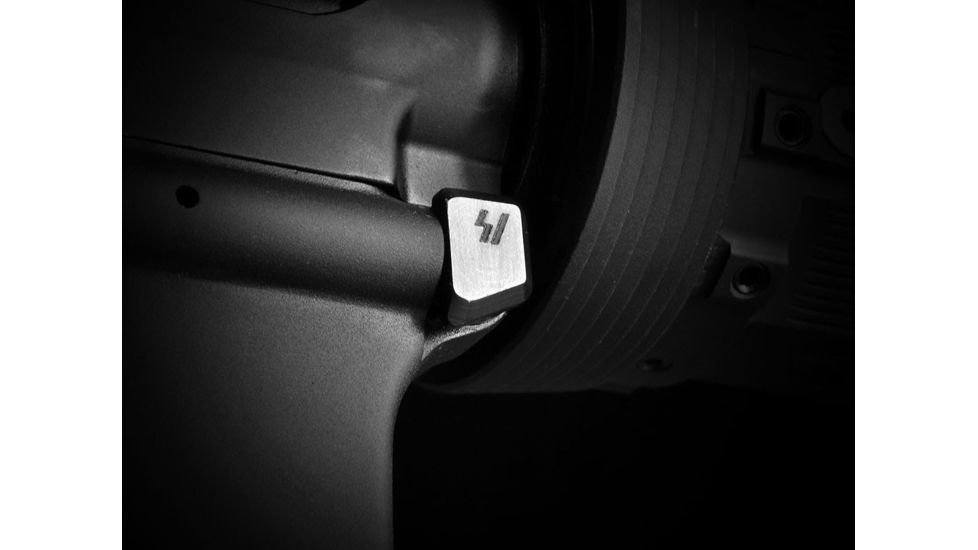 Strike Industries AR Enhanced Lower Receiver Parts, BLACK, NSN N, SI-AR-E-LRPTH