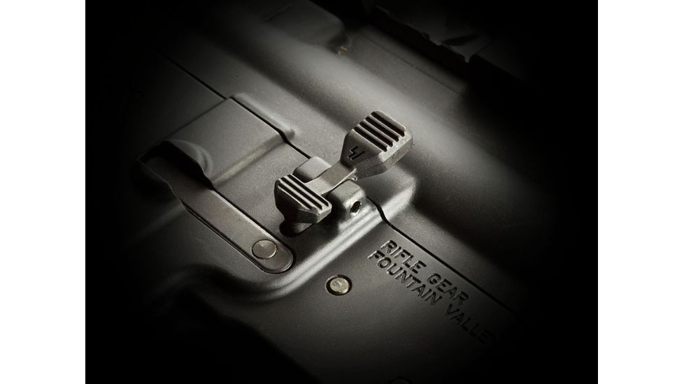 Strike Industries AR Enhanced Lower Receiver Parts, BLACK, NSN N, SI-AR-E-LRPTH