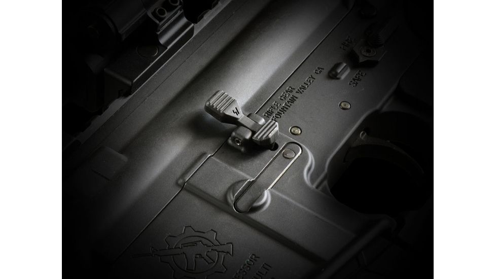 Strike Industries AR Enhanced Lower Receiver Parts, BLACK, NSN N, SI-AR-E-LRPTH