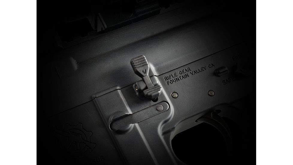 Strike Industries AR Enhanced Lower Receiver Parts, BLACK, NSN N, SI-AR-E-LRPTH