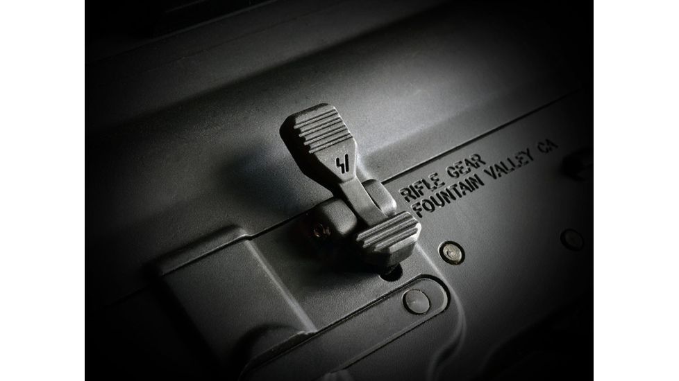 Strike Industries AR Enhanced Lower Receiver Parts, BLACK, NSN N, SI-AR-E-LRPTH