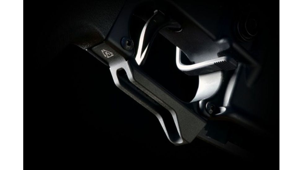 Strike Industries Billet Trigger Guard - Fang style in black, BLACK, NSN N, SI-BTG-FANG-BK