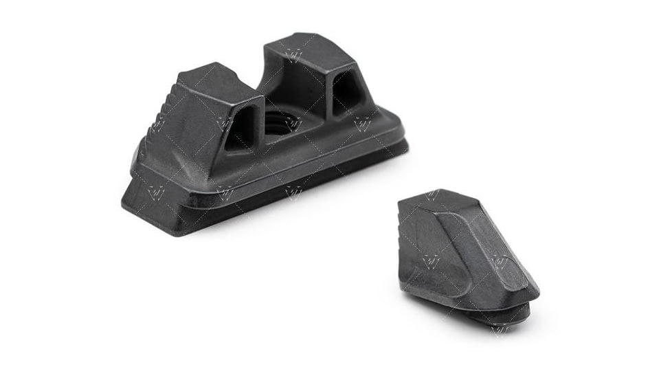 Strike Industries Strike Iron Sights for Glock, Standard Height, Black, One Size, SI-G-SIGHTS-STN