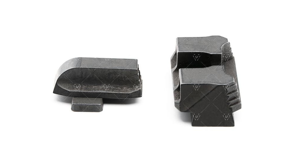 Strike Industries Strike Iron Sights for SIG Sauer P320, Standard Height, Black, One Size, SI-P320-SIGHTS-STN