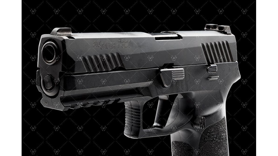 Strike Industries Strike Iron Sights for SIG Sauer P320, Standard Height, Black, One Size, SI-P320-SIGHTS-STN