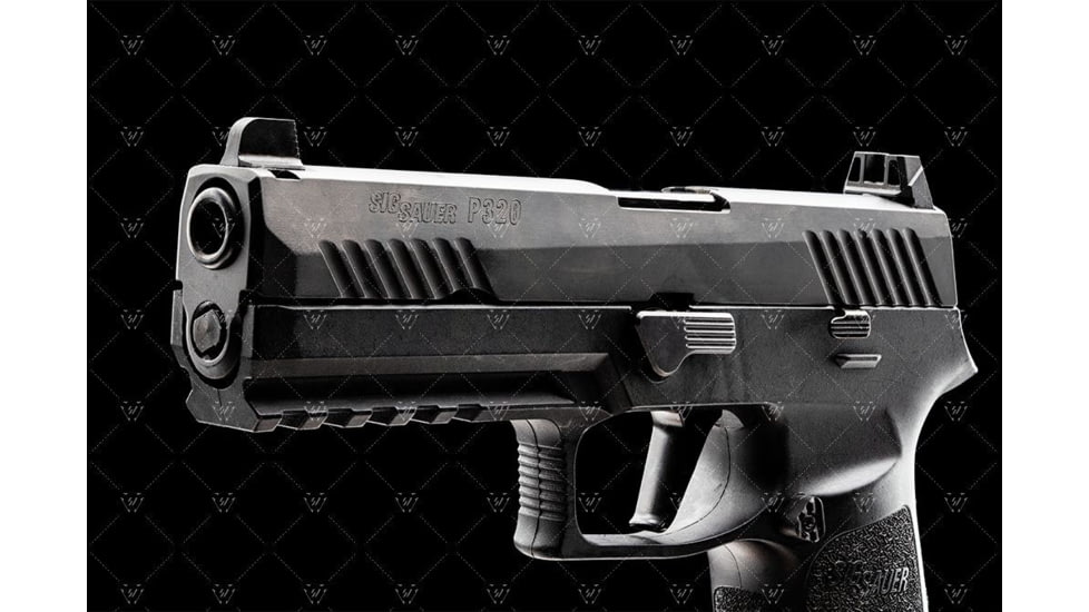 Strike Industries Strike Iron Sights for SIG Sauer P320, Suppressor Height, Black, One Size, SI-P320-SIGHTS-SH