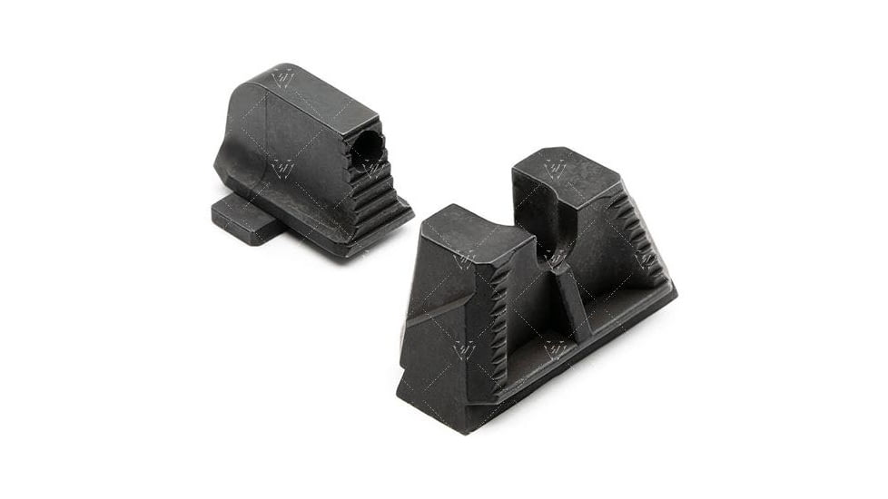 Strike Industries Strike Iron Sights for SIG Sauer P320, Suppressor Height, Black, One Size, SI-P320-SIGHTS-SH
