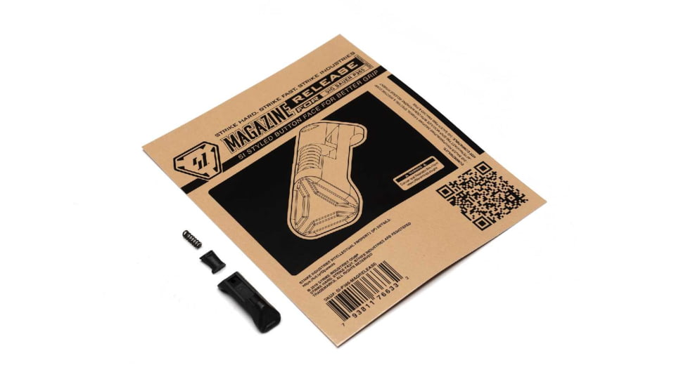 Strike Industries Strike Magazine Release for SIG SAUER P365, Black, SI-P365-MAGRELEASE