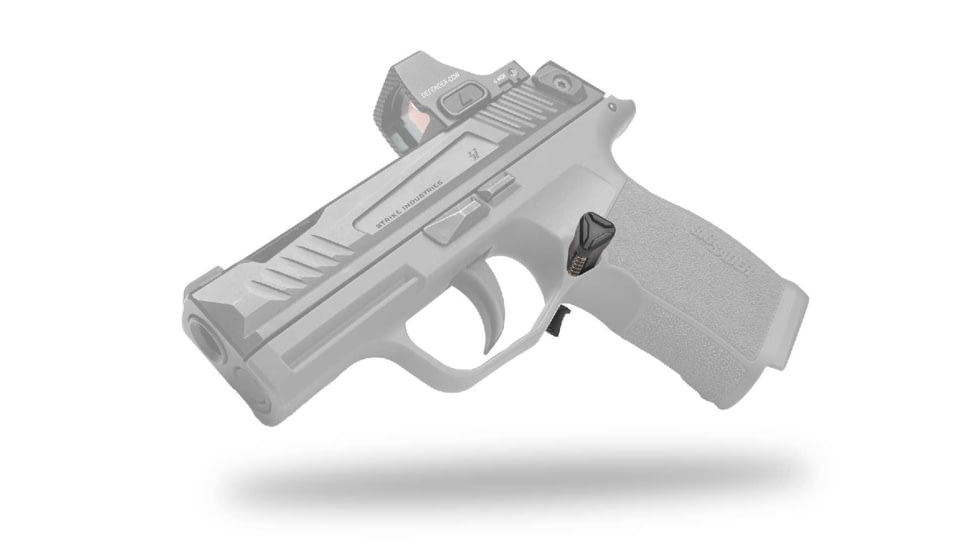 Strike Industries Strike Magazine Release for SIG SAUER P365, Black, SI-P365-MAGRELEASE