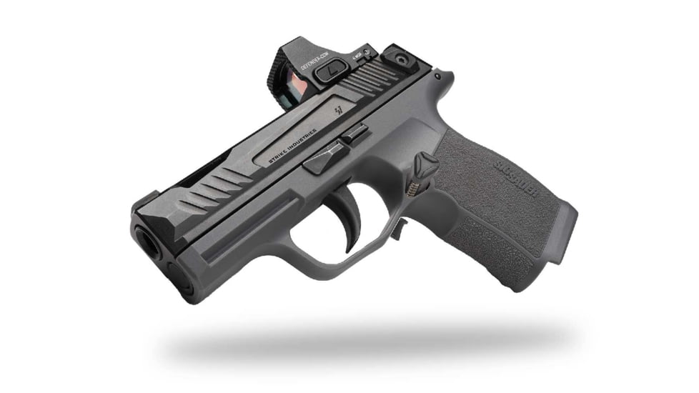 Strike Industries Strike Magazine Release for SIG SAUER P365, Black, SI-P365-MAGRELEASE
