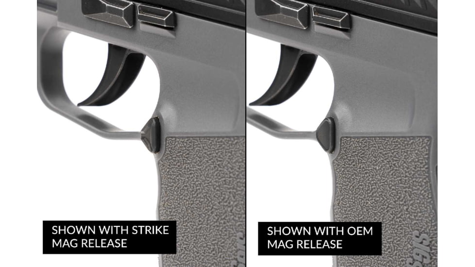 Strike Industries Strike Magazine Release for SIG SAUER P365, Black, SI-P365-MAGRELEASE