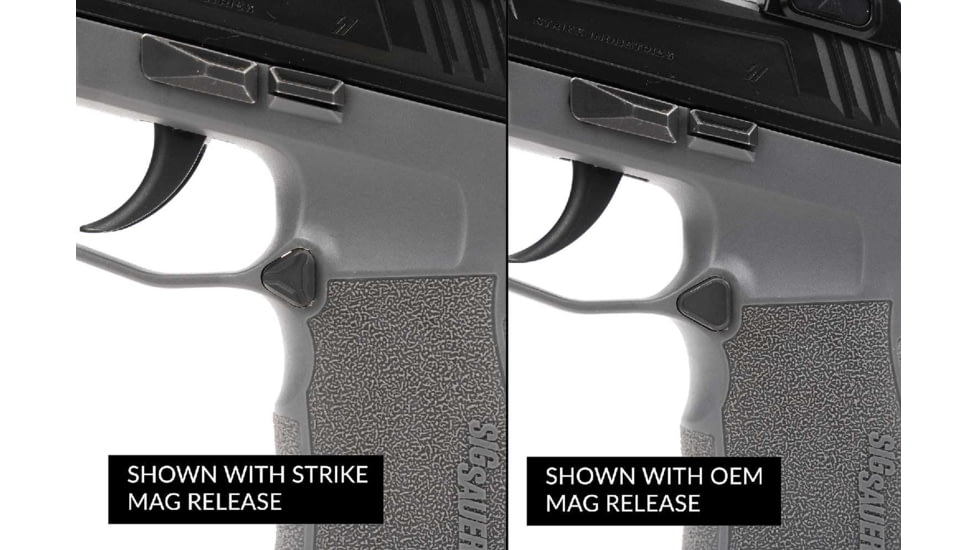 Strike Industries Strike Magazine Release for SIG SAUER P365, Black, SI-P365-MAGRELEASE