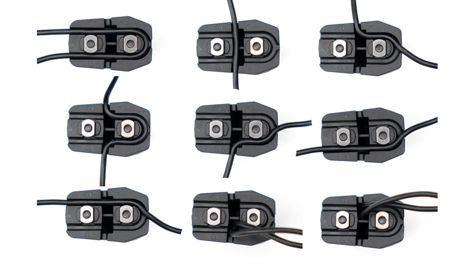 Strike Industries Strike Mini HandStop with Cable Management System, Black, SI-AR-CMS-MHS-BK