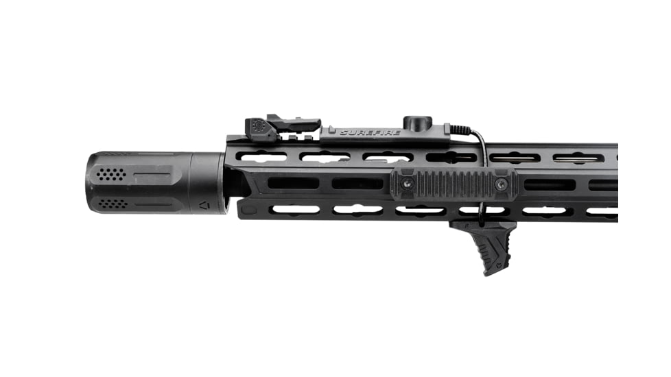 Strike Industries Strike Mini HandStop with Cable Management System, Black, SI-AR-CMS-MHS-BK