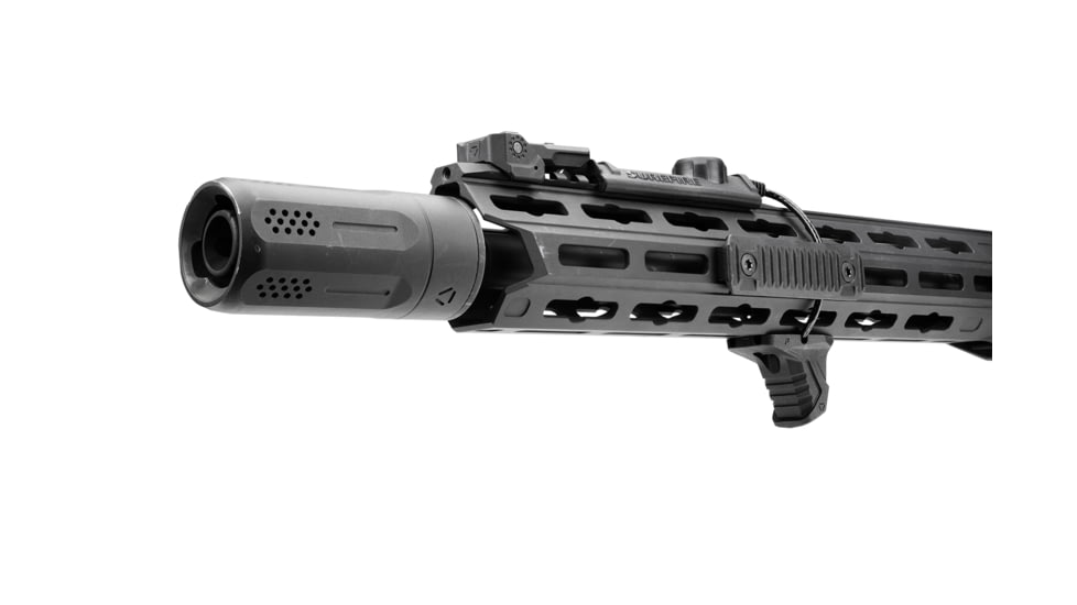 Strike Industries Strike Mini HandStop with Cable Management System, Black, SI-AR-CMS-MHS-BK