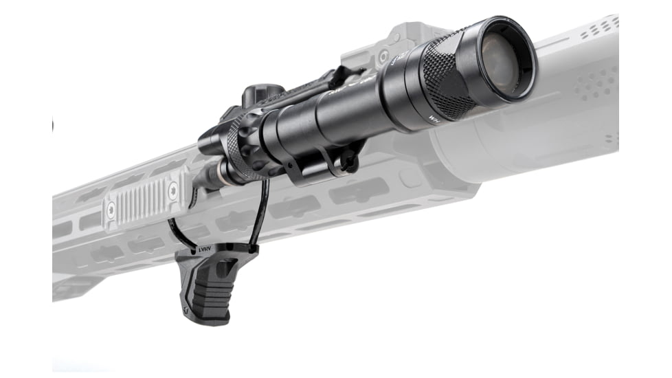 Strike Industries Strike Mini HandStop with Cable Management System, Black, SI-AR-CMS-MHS-BK