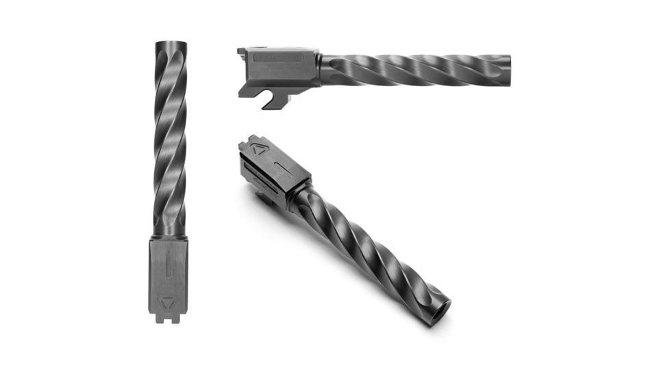 Strike Industries Strike Pistol Barrel for SIG P320, Fluted, Full Size, Black, SI-P320-BARREL-S