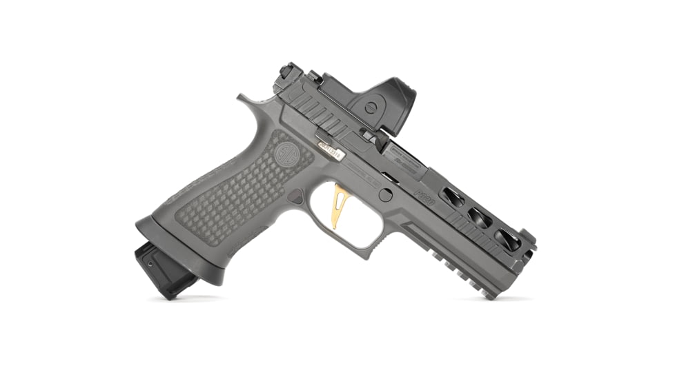 Strike Industries Strike Pistol Barrel for SIG P320, Fluted, Full Size, Black, SI-P320-BARREL-S