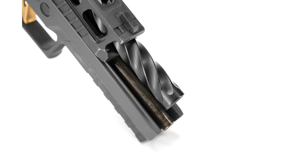 Strike Industries Strike Pistol Barrel for SIG P320, Fluted, Full Size, Black, SI-P320-BARREL-S