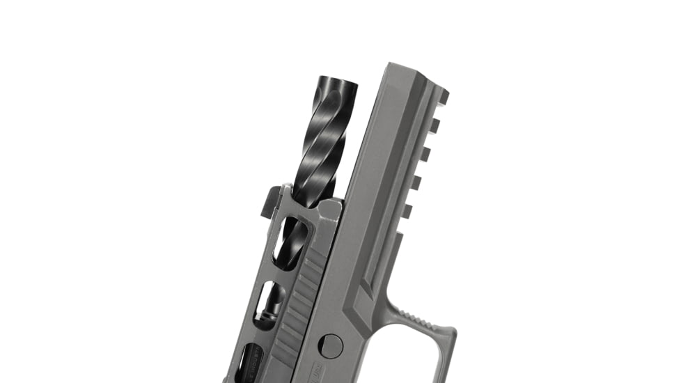 Strike Industries Strike Pistol Barrel for SIG P320, Fluted, Full Size, Black, SI-P320-BARREL-S